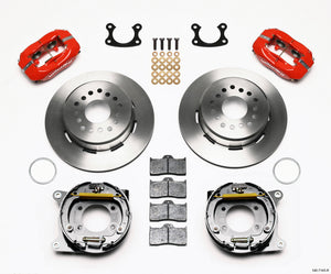 Wilwood 140-7143-R fits Forged Dynalite P/S Park Brake Kit Red Small fits Ford