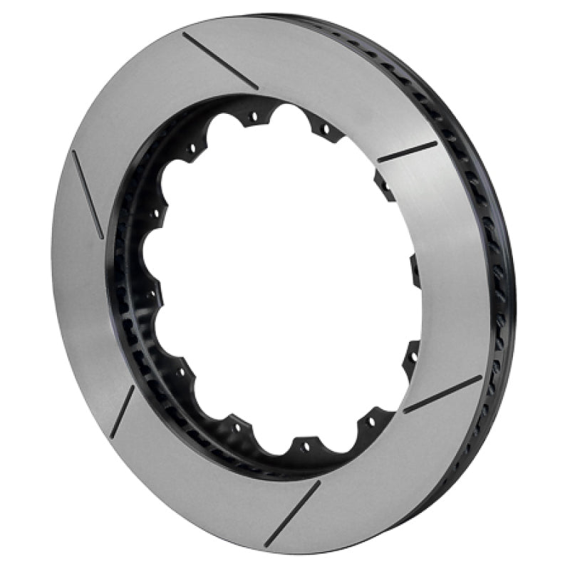 Wilwood 160-8399-GTB GT 72 12x8.75 Curved Vane Spec-37 Left Rotor - Black