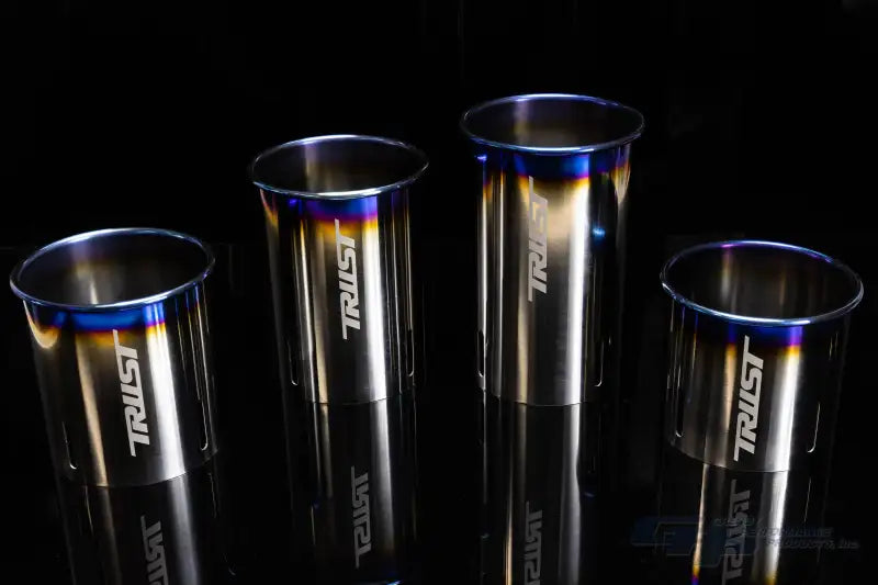 GReddy 11007126 SS PE-TR Tip Silencers 115mm Tip -60mm Inner Pipe