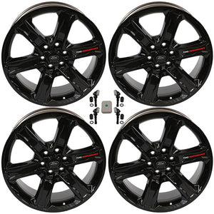 Ford Racing fits 2024 F-150 22x9.5in Gloss Black Wheel Kit