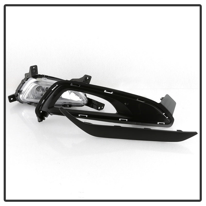 Spyder 9044274 fits Hyundai 16-18 Tucson OEM Style Fog Lights w/Switch - Clear