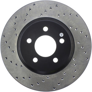 Stoptech 128.61086R Power Slot 05-10 fits Mustang GT V8-4.6L Front Right Drilled Rotor