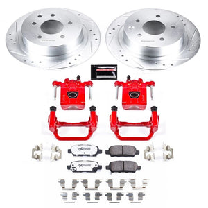 PowerStop KC7864 fits Nissan Altima Rear Z26 Street Warrior Brake Kit w/Calipers