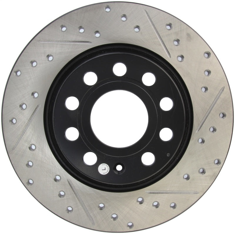 Stoptech 127.33099L Slotted & Drilled Sport Brake Rotor