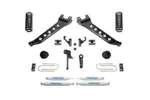 Fabtech K3144 13-18 Ram 3500 4WD 5in Radius Arm Kit w/Perf Shks