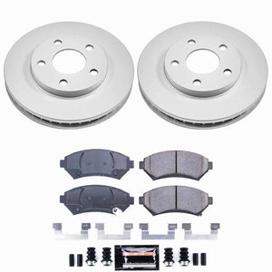 Power Stop 97-05 Buick Century Front Z23 Coated Brake Kit