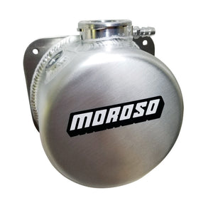 Moroso 63651 Universal Coolant Expansion Tank - Billet Filler Neck - 1.5qt - 3-5