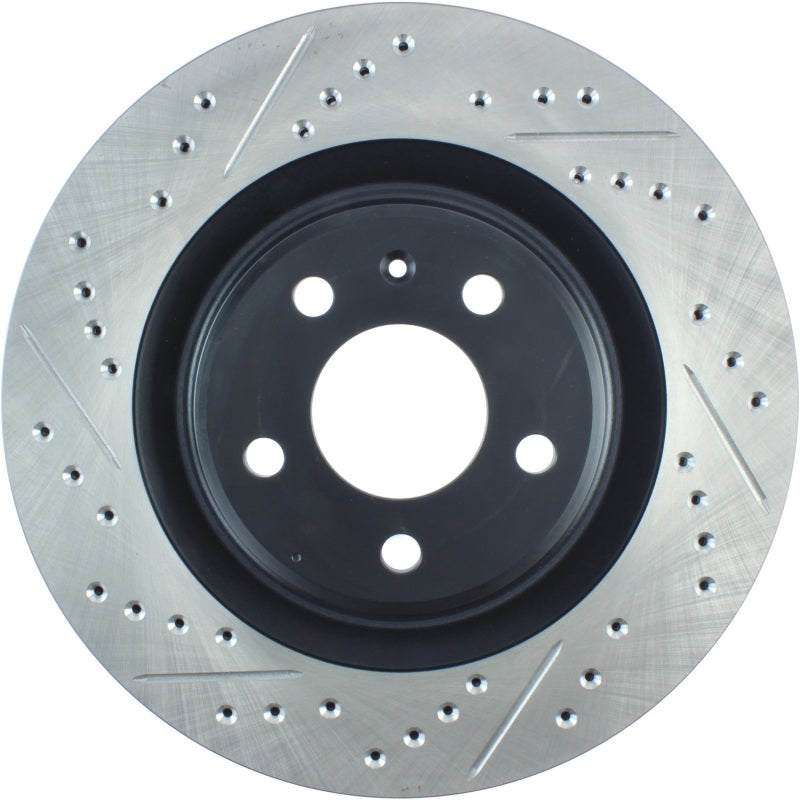 Stoptech 127.33137R Slotted & Drilled Sport Brake Rotor