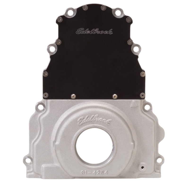 Edelbrock 4254 Timing Cover 2-Piece for fits GM Gen 3 Ls-Series