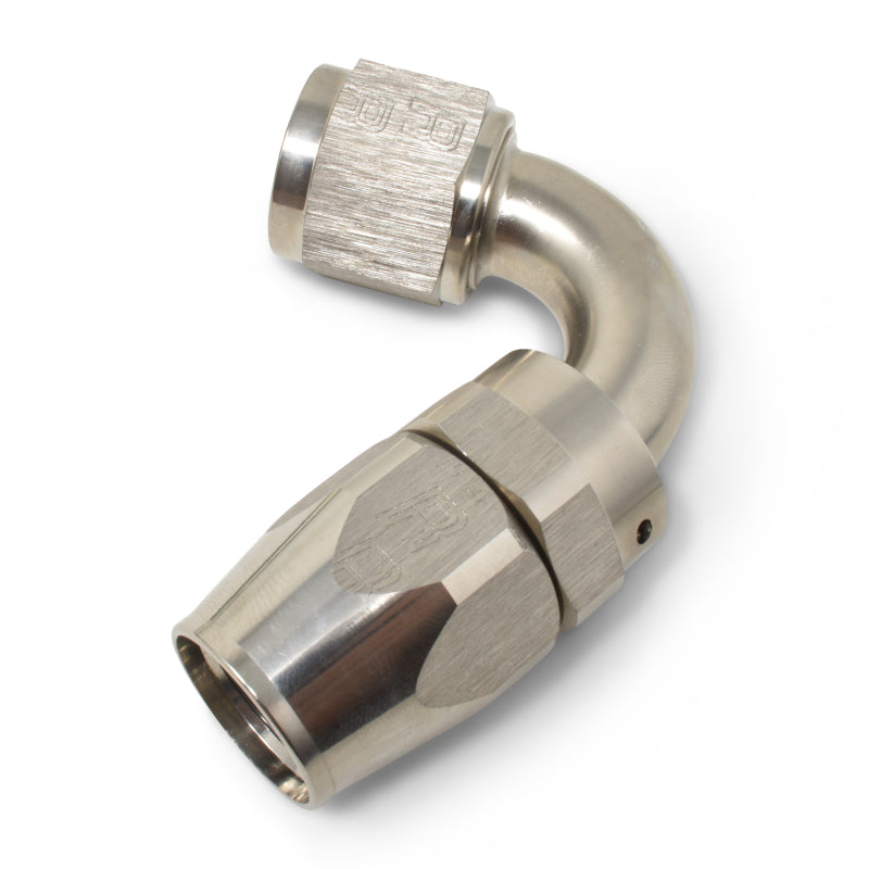 Russell 613411 Performance -8 AN Endura 120 Degree Full Flow Swivel Hose End (With 3/4in Radius)