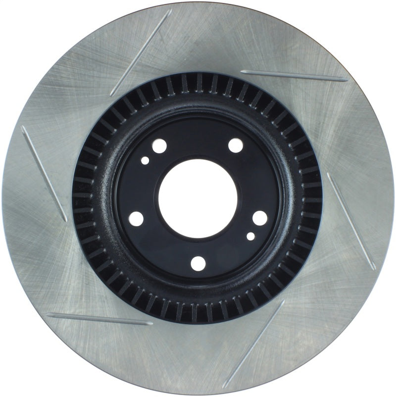 Stoptech 126.51038SL Power Slot 10 Hyundai Genesis Coupe Non-Track Front Left Slotted Rotor
