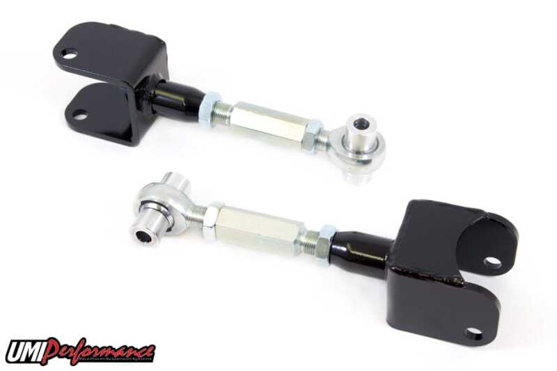 UMI Performance 4017-B 68-72 fits GM A-Body Adjustable Upper Control Arms - Ulti