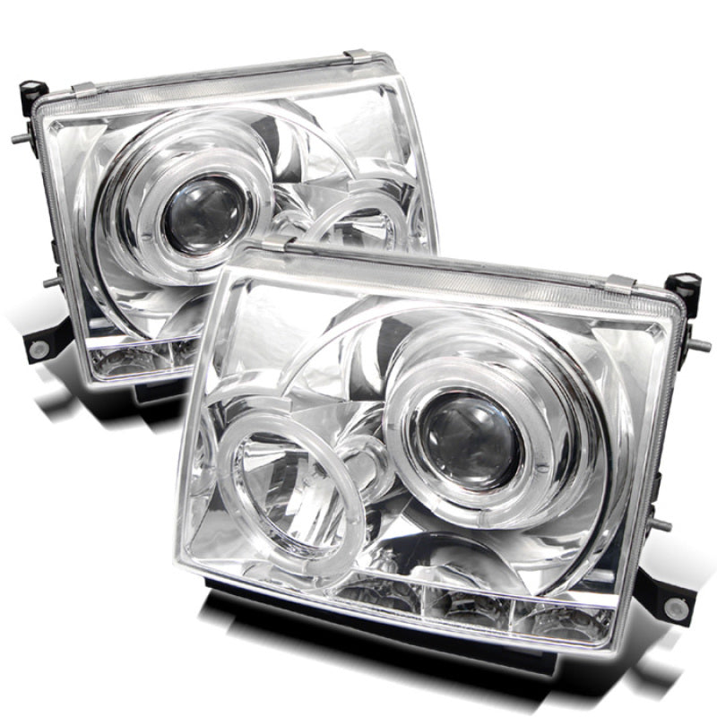 Spyder 5011954 fits Toyota 97-00 Tacoma Projector Headlights LED Halo LED Chrom