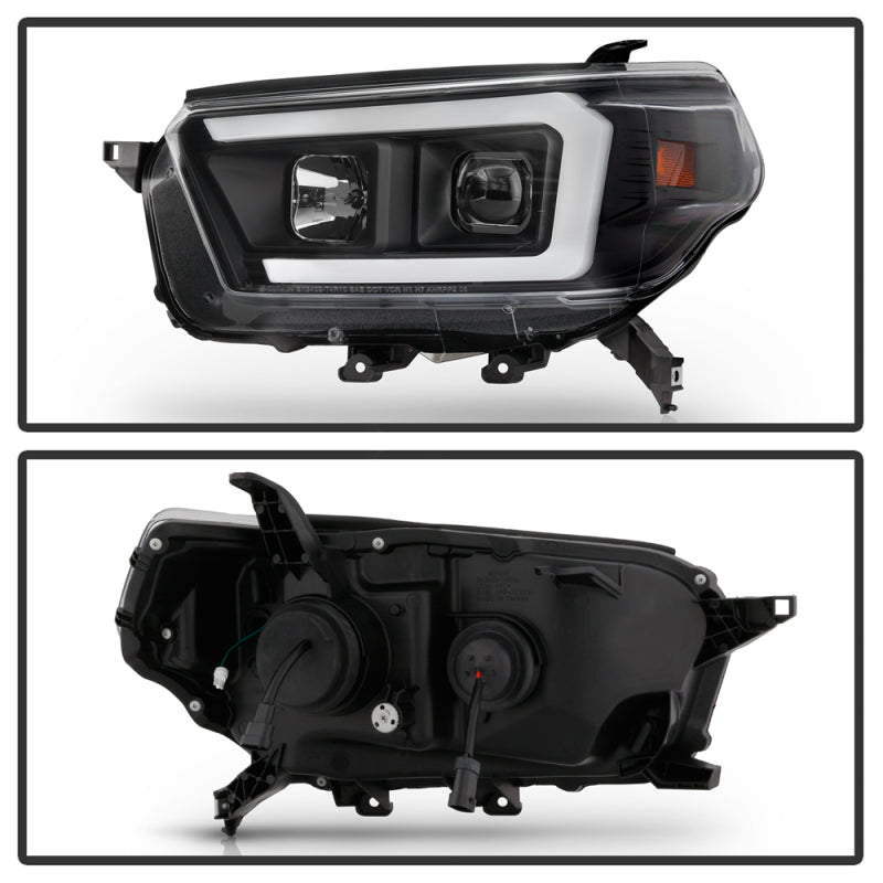 Spyder 5087454 Signature fits Toyota 10-13 4Runner Projector Headlights - Black