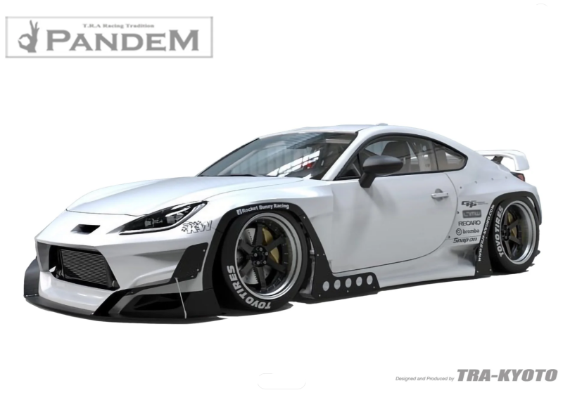 GReddy 66910874 Pandem 2022+ fits Toyota GR86 (ZN8) Rocket Bunny Front Over-Fend