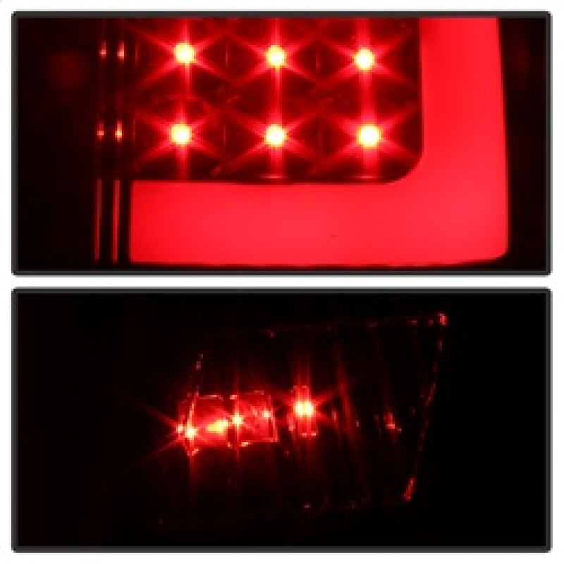 xTune 9038563 07-13 fits Toyota Tundra Light Bar LED Tail lights - Black (ALT-O
