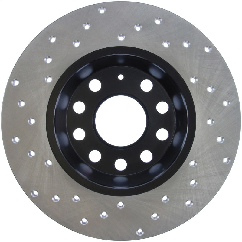 Stoptech 128.33099L 06-11 Audi A3 / 06-09 VW GTI Mk V / 05-10 Jetta (Exc Wagon) Drilled Left Rear Rotor