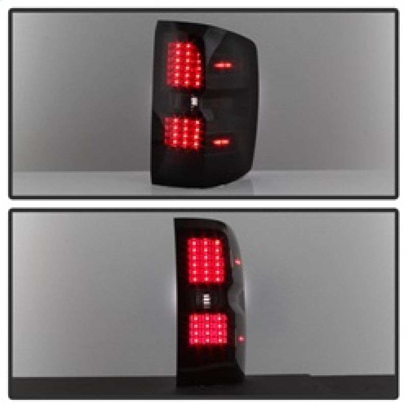 xTune 9036552 fits Chevy 1500 14-16 / Silverado 2500HD/3500HD LED Tail Lights -