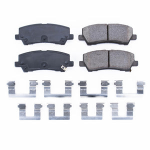 PowerStop 17 fits Ford Mustang Rear Z17 Evolution Ceramic Brake Pads w/Hardware