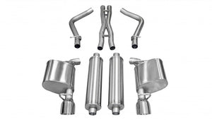 CORSA Performance 14537 Corsa 2011-2014 fits Chrysler 300 R/T 5.7L V8 Polished Xtreme Cat-Back Exhaust