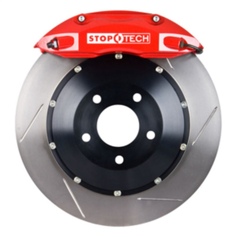 StopTech 83.055.0043.71 fits Acura 91-05 NSX Rear BBK w/Red ST-40/10 Calipers Slotted 328x28mm Rotors