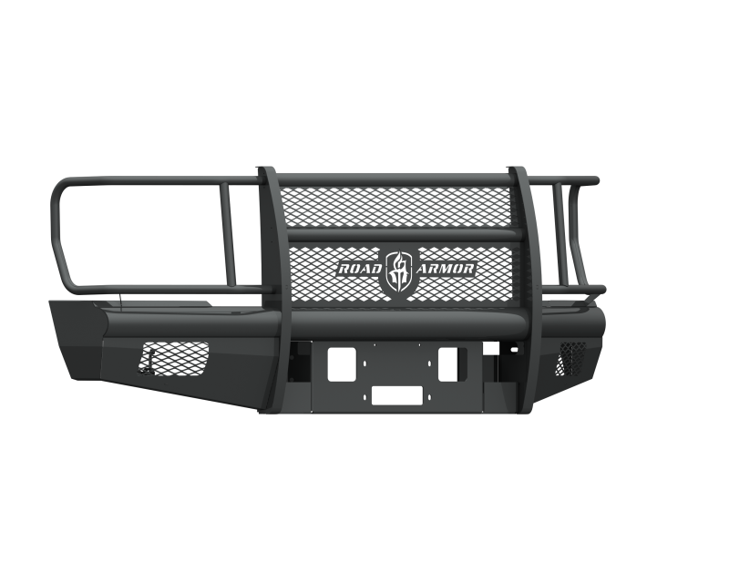 Road Armor 608V-WP 08-10 fits Ford F-250 Vaquero Front Non-Winch Plate (Plate ONLY - No Bumper) - Tex Blk