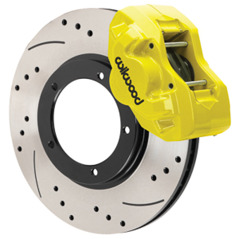 Wilwood 140-17654-DY fits 84-89 fits Porsche 911 D45 11.10in. Front Brake Kit w
