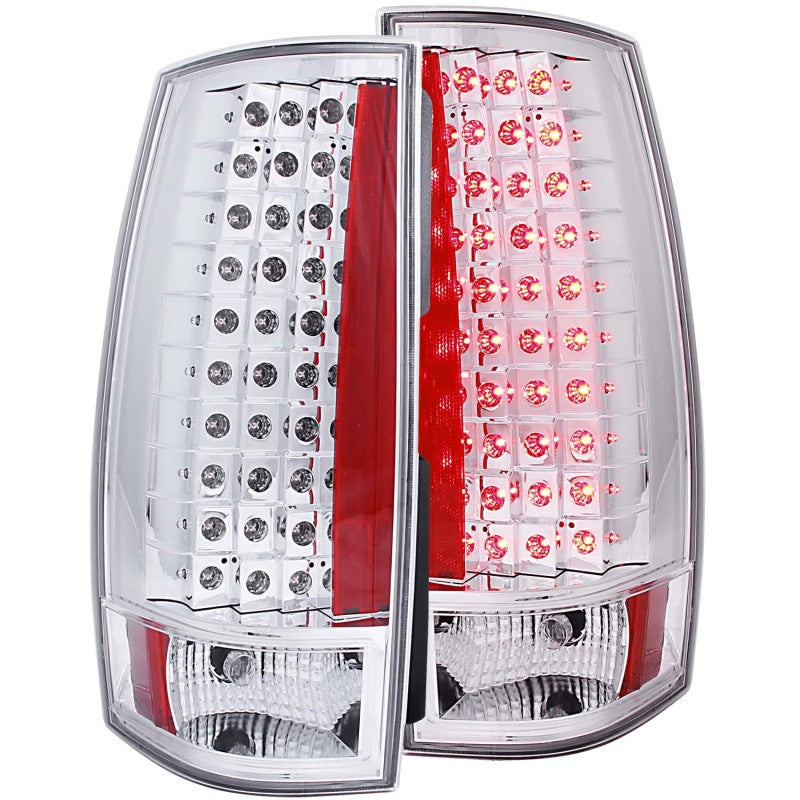 ANZO 311141 2014 fits Chevrolet 07-20 Suburban LED Taillights Red/Clear G4