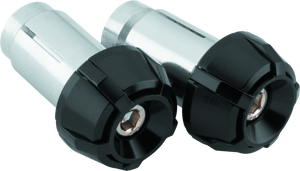 BikeMaster 152150 BikeMaster Anti-Vibration Bar Ends - Black/Black