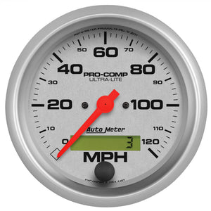 AutoMeter 4487 Autometer Ultra-Lite 3-3/8in 120mph Electrical Speedometer
