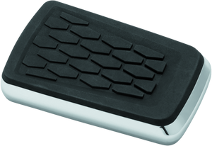 Kuryakyn 5914 Kuryakyn Hex Brake Pedal Pad Chrome