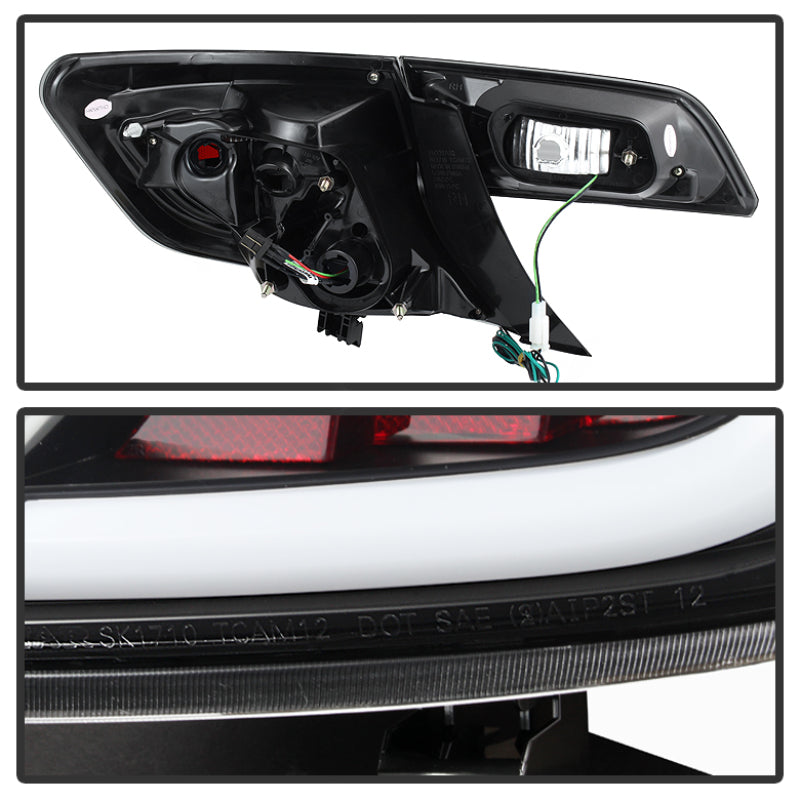 Spyder 5079411 fits Toyota 12-14 Camry Light Bar LED Tail Lights Black ALT-YD-T