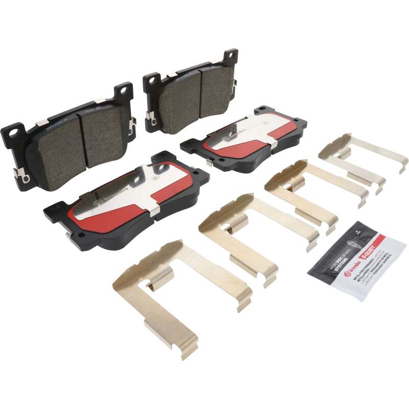 Brembo OE P30132N 17 19 G90 19 20 fits Kia K900 PRIME Ceramic Brake Pad - Front