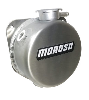 Moroso 63655 Universal Coolant Expansion Tank - Stamped Filler Neck - 1qt - 2-5/