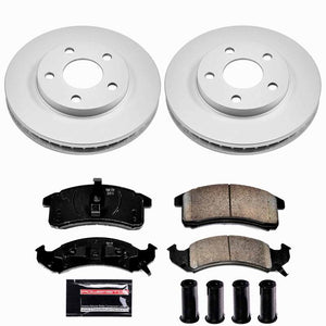 Power Stop 92-93 Buick LeSabre Front Z23 Coated Brake Kit