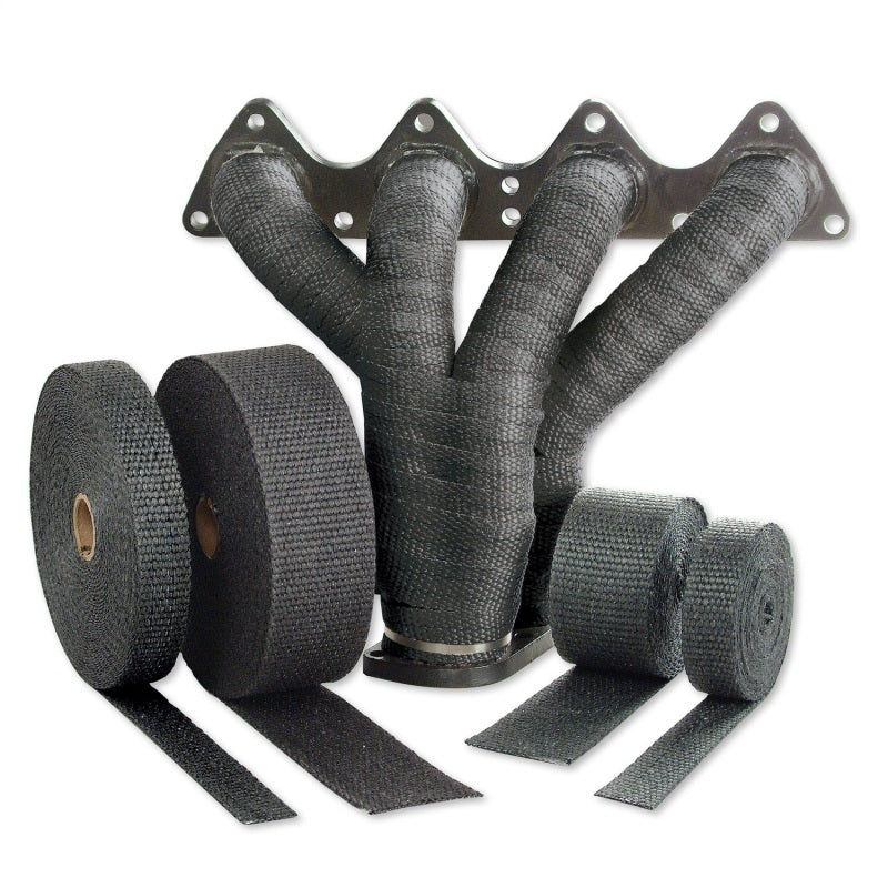 DEI  10119 Exhaust Wrap Kit - Pipe Wrap and Locking Tie - Black