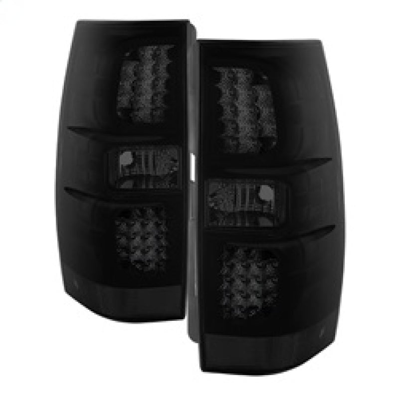 9033926 Xtune Mc Yukon/Yukon Denali LED Tail Lights Black Smoked ALT-JH-CSUB07