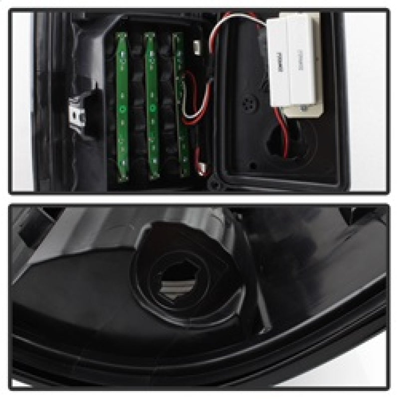 xTune 9038488 09-18 fits Dodge Ram 1500 LED Tail Lights - Black Smoke (ALT-ON-D