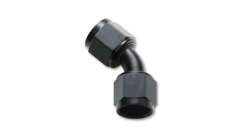 Vibrant 10714 X -10AN Female Flare Swivel 45 Deg Fitting ( AN To AN ) -Anodized