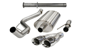 CORSA Performance 14759 Corsa 2011-2014 fits Ford F-150 Raptor 6.2L V8 133in Wheelbase Polished Xtreme Cat-Back Exhaust