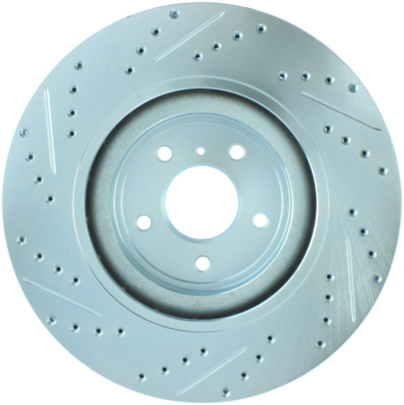 Stoptech 227.42100L Select Sport fits Nissan Slotted and Drilled Front Left Rotor