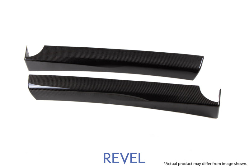 Revel 1TR4GT1AX03 GT Dry Carbon Door Trim (Front Left & Right) fits Tesla Model