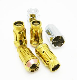 Wheel Mate 32936Y Muteki SR45R Lug Nut Kit 12x1.5 45mm - Yellow