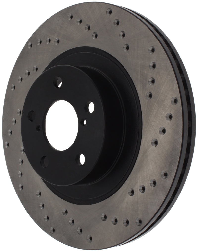Stoptech 128.47021R Drilled Sport Brake Rotor