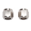 Russell 660581 Performance -8 AN Tube Nuts 1/2in dia. (Endura) (2 pcs.)