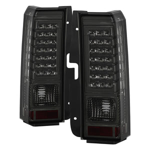 5013064 Xtune fits Hummer 06-09 H3 ( Non H3T ) LED Tail Lights Smoke ALT-ON-HH