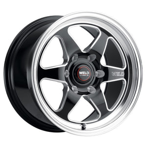 Weld  S15601181P36 S156 20x11 Ventura 6 Drag 6x127 ET36 BS7.375 Gloss BLK MIL DI