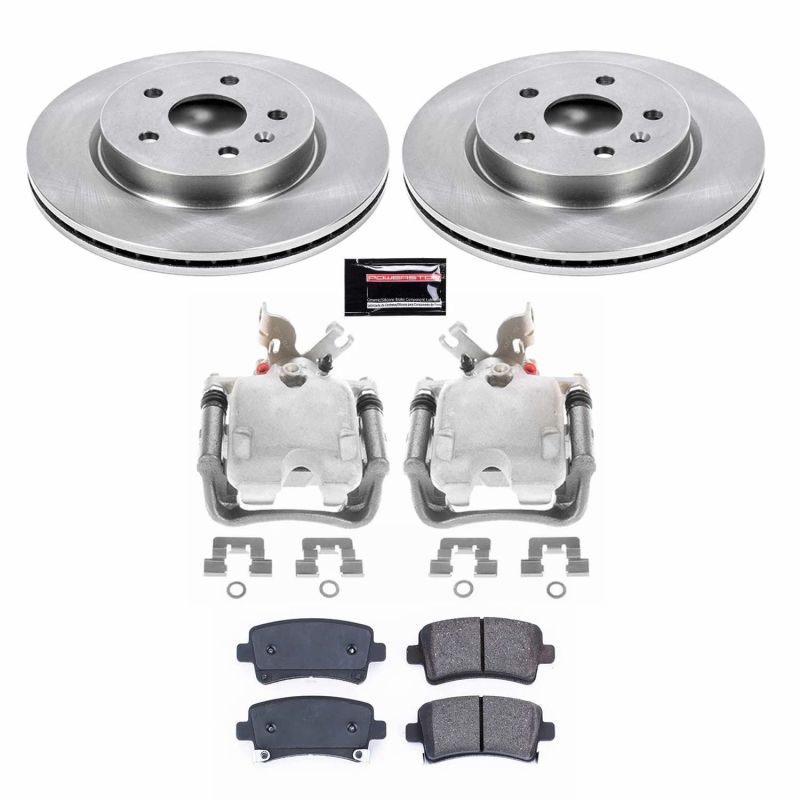 PowerStop KCOE5547 fits Buick 12-16 LaCrosse Rear Autospecialty Kit w/Calipers