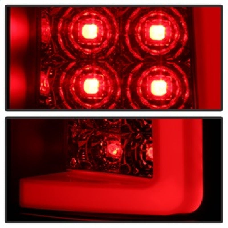 Spyder 5084095 fits Silverado (Will Not Work w/2010 921 Bulb)V3 Tail Lights Blk
