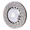 SHW Performance BRL42503 fits BMW M5 4.4L Left Rear Cross-Drilled Brake Rotor